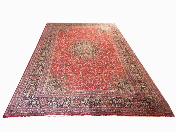 Persian Isfahan Carpet  - Auction The collector's house: Antique, Modern and Oriental Art - Lots: 700-943 - IV - Maison Bibelot - Casa d'Aste Firenze - Milano