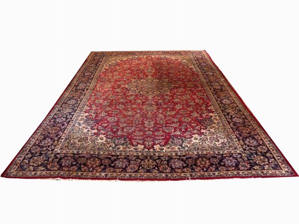 Persian Isfahan Carpet  - Auction Modern and Contemporary Art /   An antique casale in Settignano: Paintings - I - Maison Bibelot - Casa d'Aste Firenze - Milano