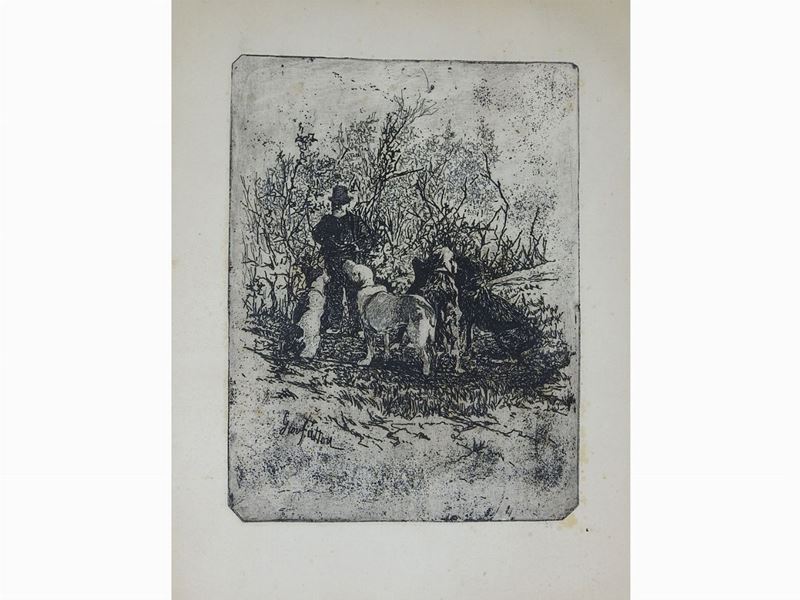 Giovanni Fattori - Diego Martelli e i Suoi Cani (1885 Circa)
