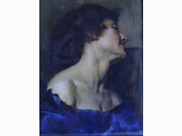 Ernesto Alcide Campestrini - Portrait of Eleonora Duse