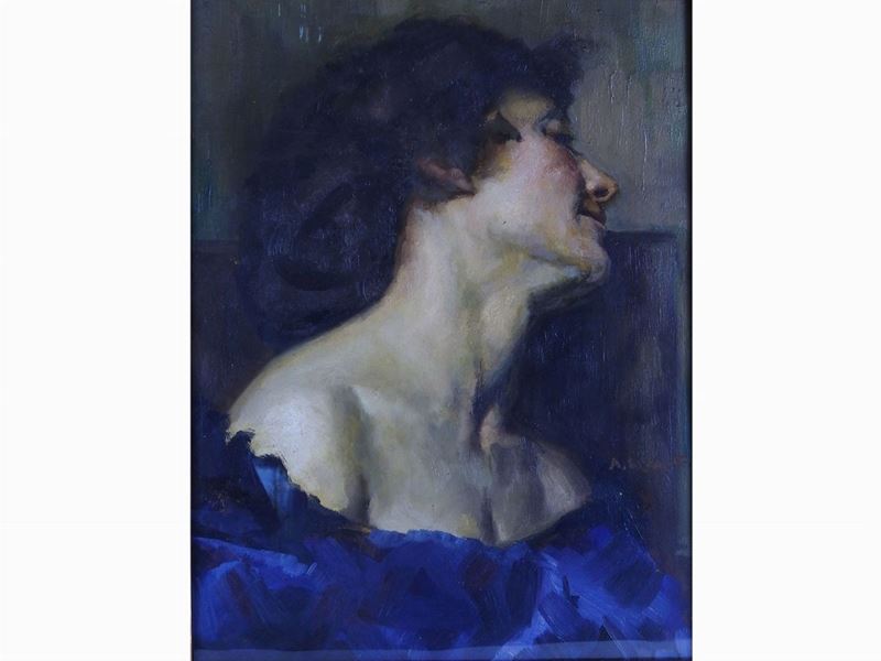 Ernesto Alcide Campestrini - Ritratto di Eleonora Duse