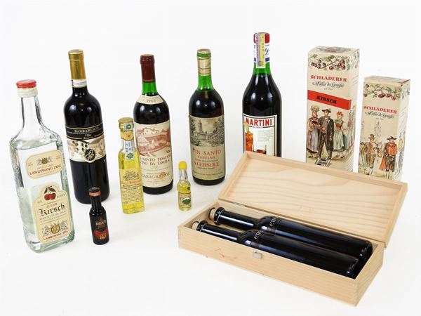 Wine and Liqueur Lot  - Auction The collector's house: Antique, Modern and Oriental Art - Lots: 450-673 - III - Maison Bibelot - Casa d'Aste Firenze - Milano