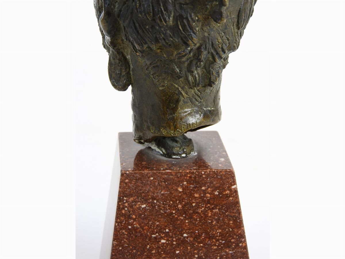 Enrico Serafini - Testa di Uomo-gallo