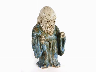 Figura in Ceramica Invetriata