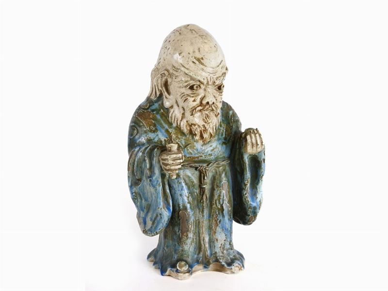 Figura in Ceramica Invetriata