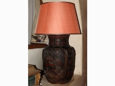 Vaso in Terracotta Laccata