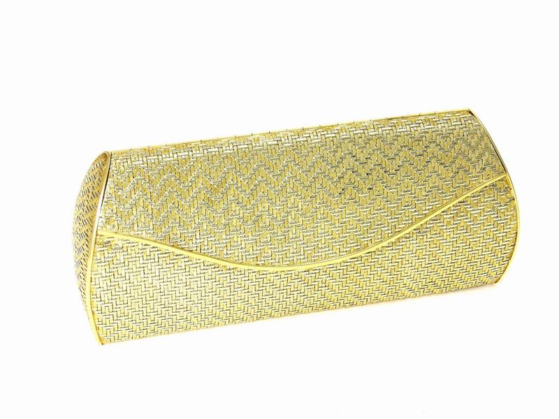 Borsetta in Oro Giallo e Bianco