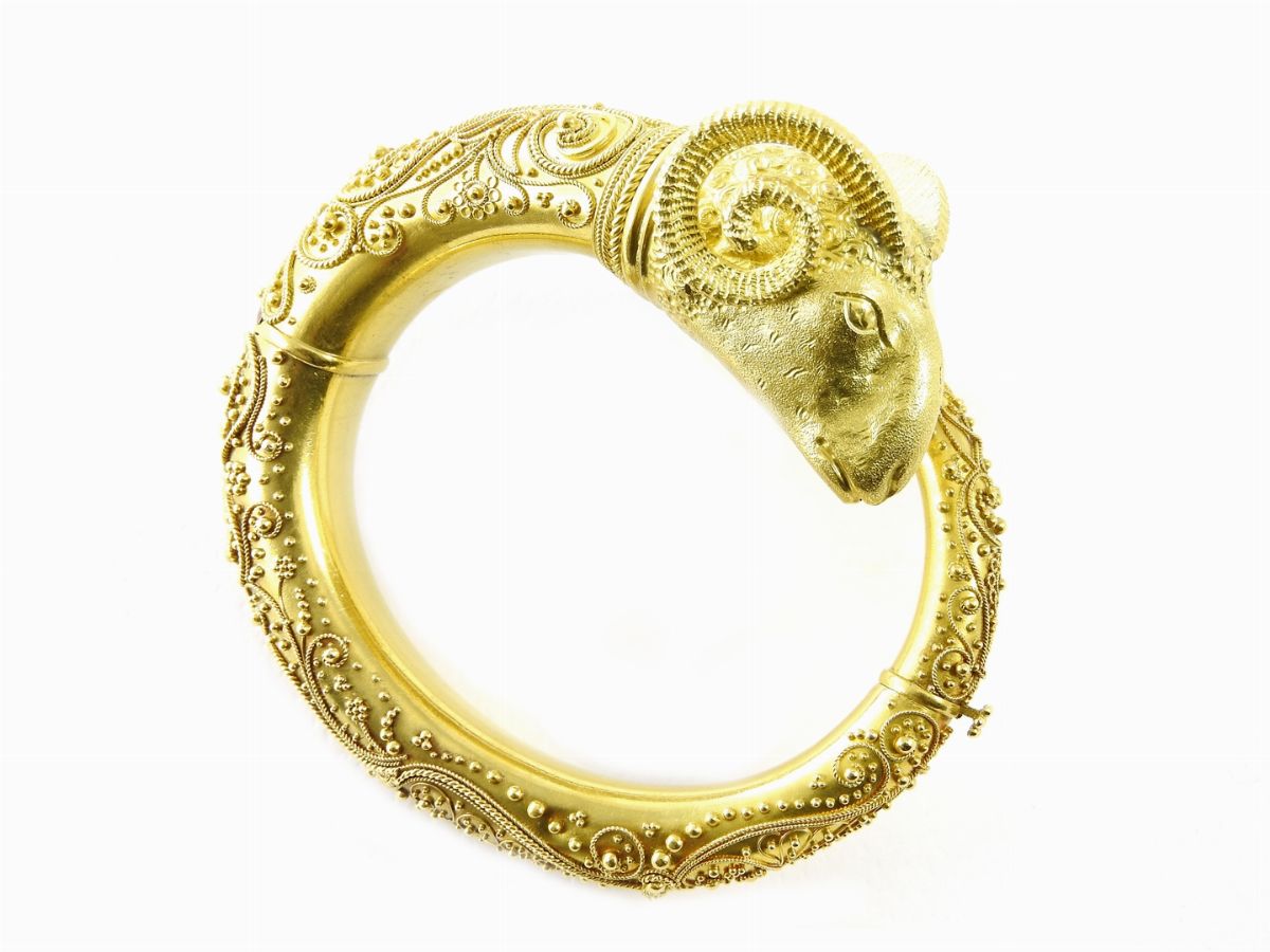 Bracciale Animalier in Oro Giallo