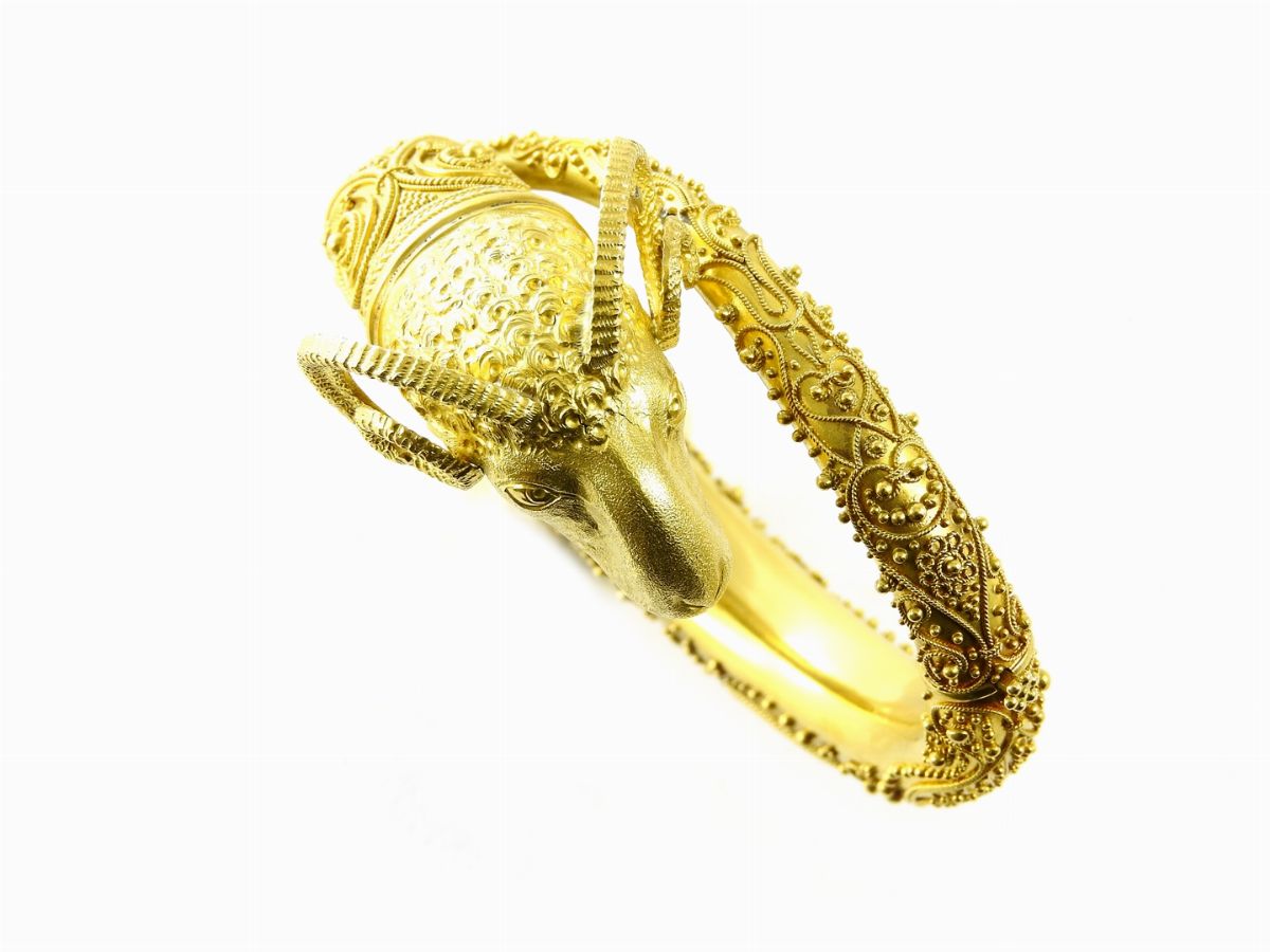 Bracciale Animalier in Oro Giallo