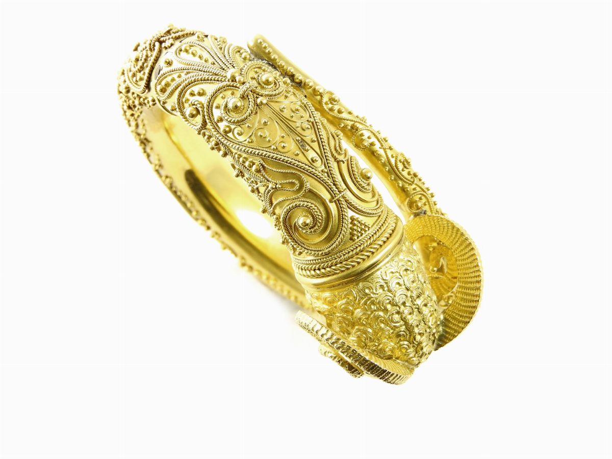 Bracciale Animalier in Oro Giallo