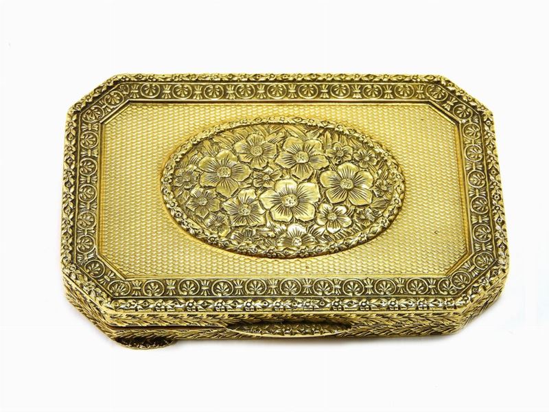 Tabacchiera in Oro Giallo