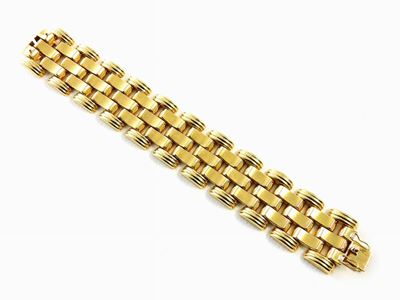 Bracciale a Maglie in Oro Giallo