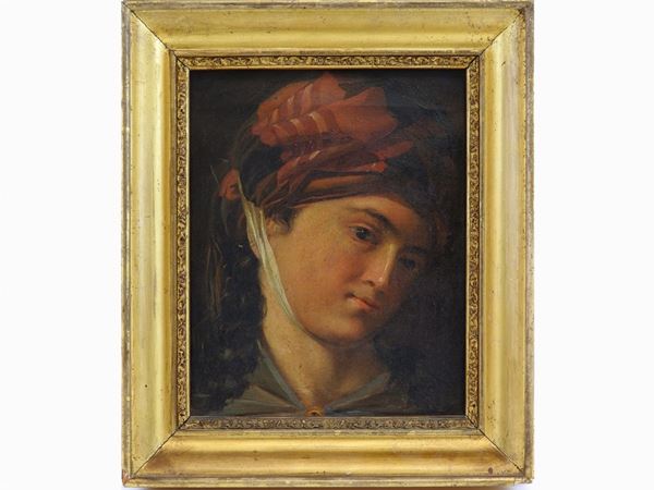Scuola veneta della fine del XVIII/inizio del XIX secolo - Portrait of a Young Lady with Bonnet