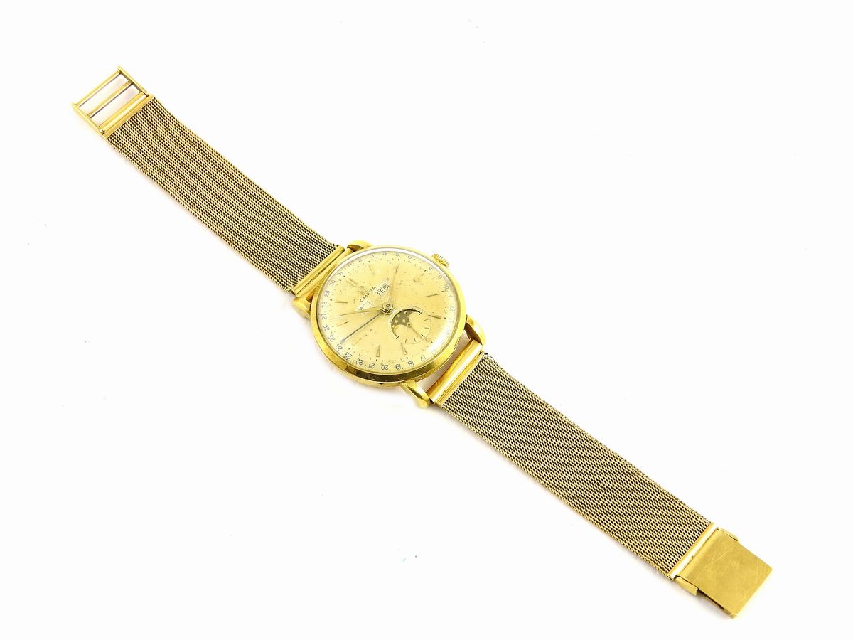Orologio da Polso per Uomo in Oro Giallo