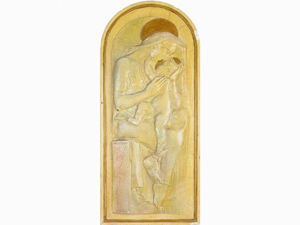 Mario Moschi : Madonna and Child  ((1896-1971))  - Auction The collector's house: Antique, Modern and Oriental Art - Lots: 450-673 - III - Maison Bibelot - Casa d'Aste Firenze - Milano
