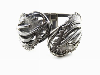 Bracciale Rigido Tortolani in Metallo Argentato