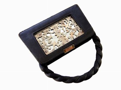 Trousse in Argento, Oro Giallo e Rubini