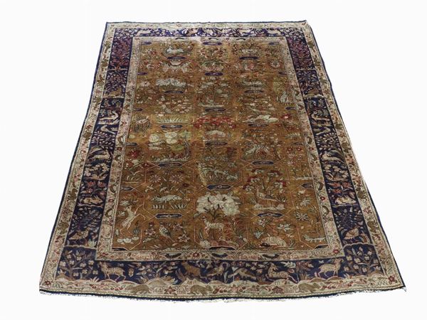 Silk Persian Carpet  - Auction The collector's house: Antique, Modern and Oriental Art - Lots: 450-673 - III - Maison Bibelot - Casa d'Aste Firenze - Milano
