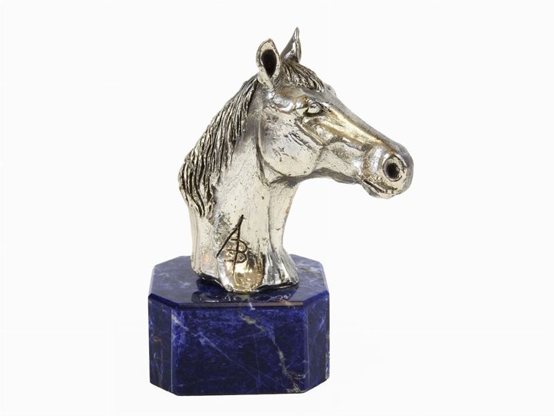 Testa di Cavallo in Argento