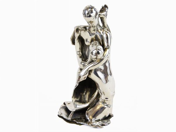 Silver Figural Group