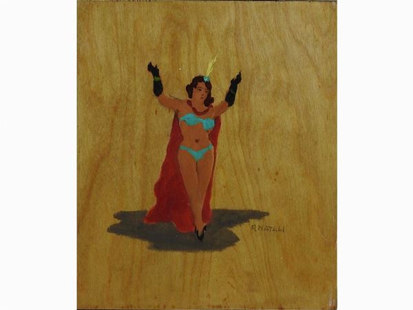 Renato Natali : Dancer  ((1883-1979))  - Auction The collector's house: Antique, Modern and Oriental Art - Lots: 450-673 - III - Maison Bibelot - Casa d'Aste Firenze - Milano