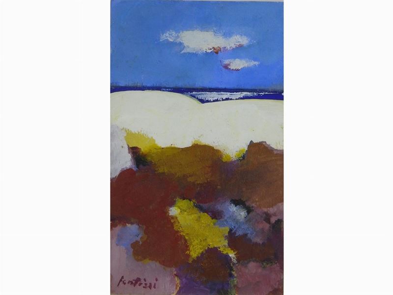 Sergio Scatizzi - Paesaggio al Mare