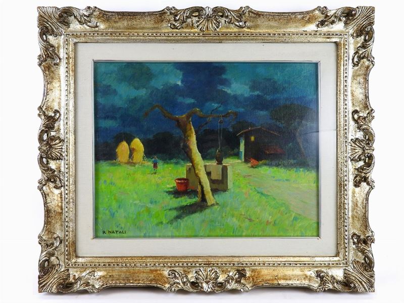Renato Natali - Paesaggio di Campagna