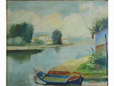 Barche sul Fiume 1966