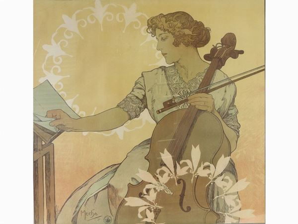 Alphonse Mucha - Zdenka Cerny 1913