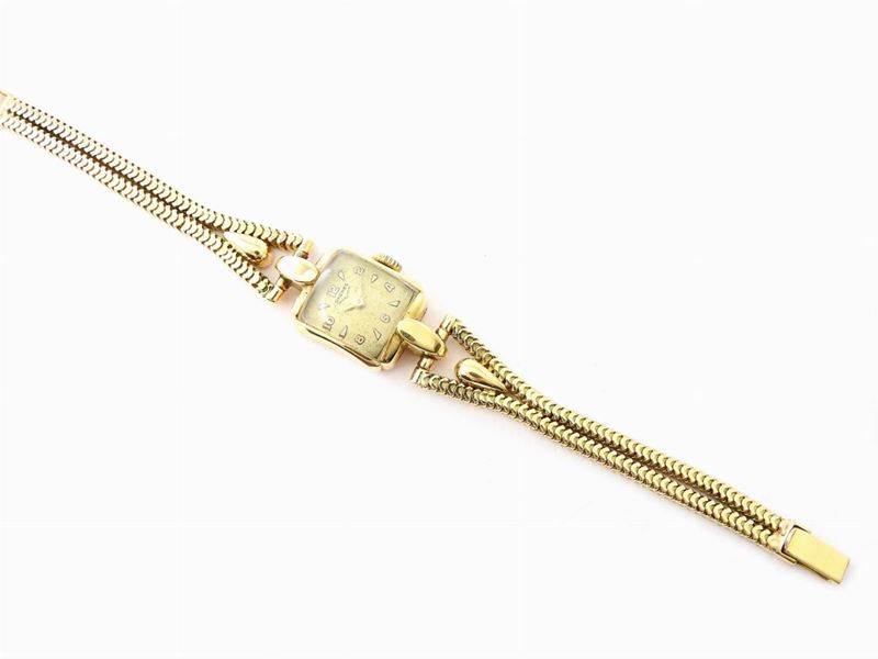 Orologio da Polso per Donna in Oro Giallo
