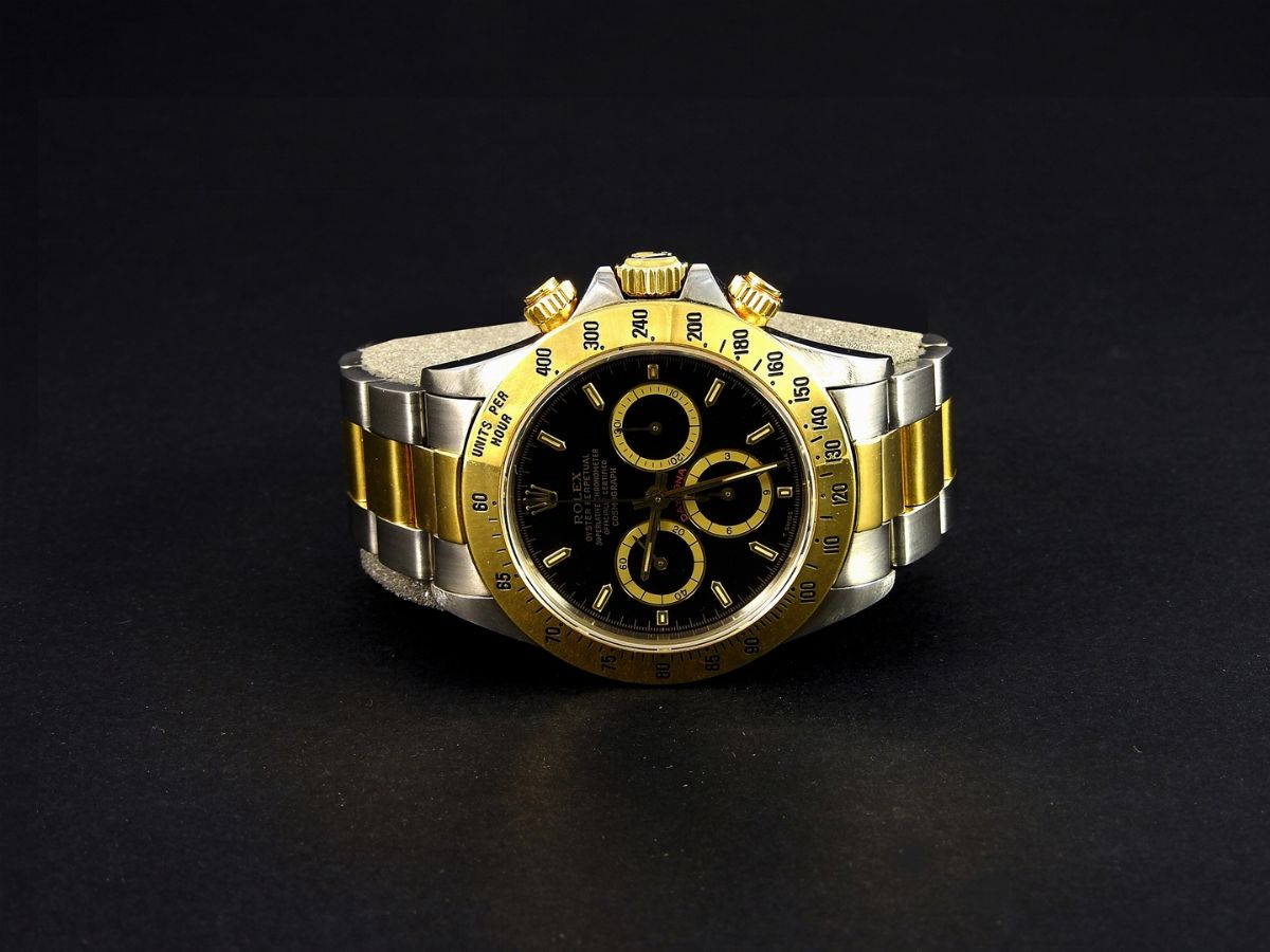 Orologio Rolex Daytona da Polso per Uomo Acciaio e Oro