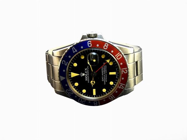 Orologio Rolex Oyster GMT Master da polso per uomo in acciaio