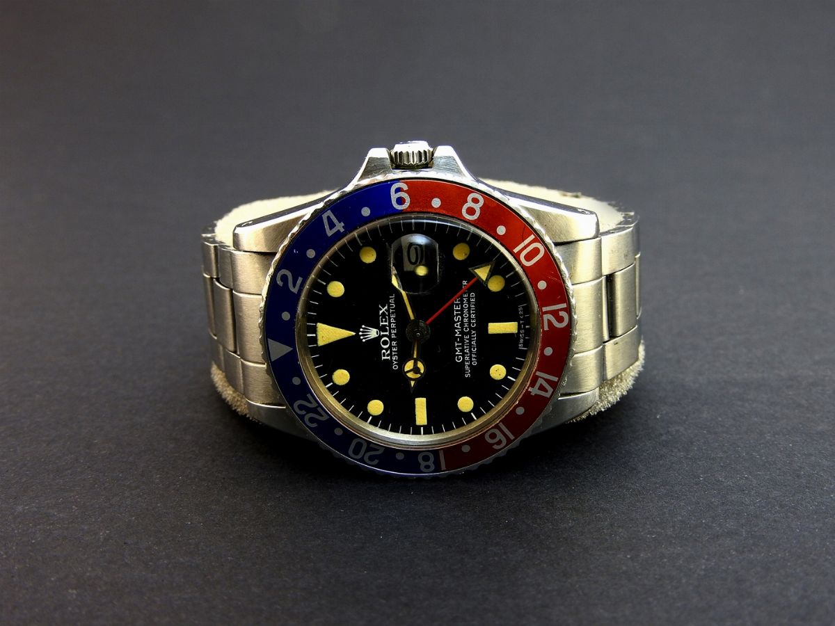 Orologio Rolex Oyster Gmt Master da Polso per Uomo in Acciaio
