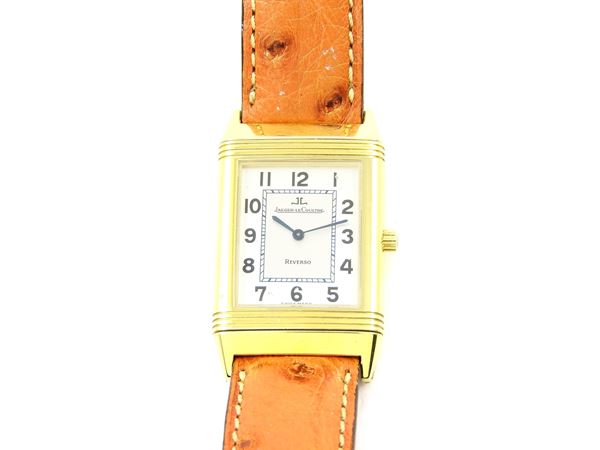 Jaeger Le Coultre Reverso Yellow gold Gentlemen wristwatch
