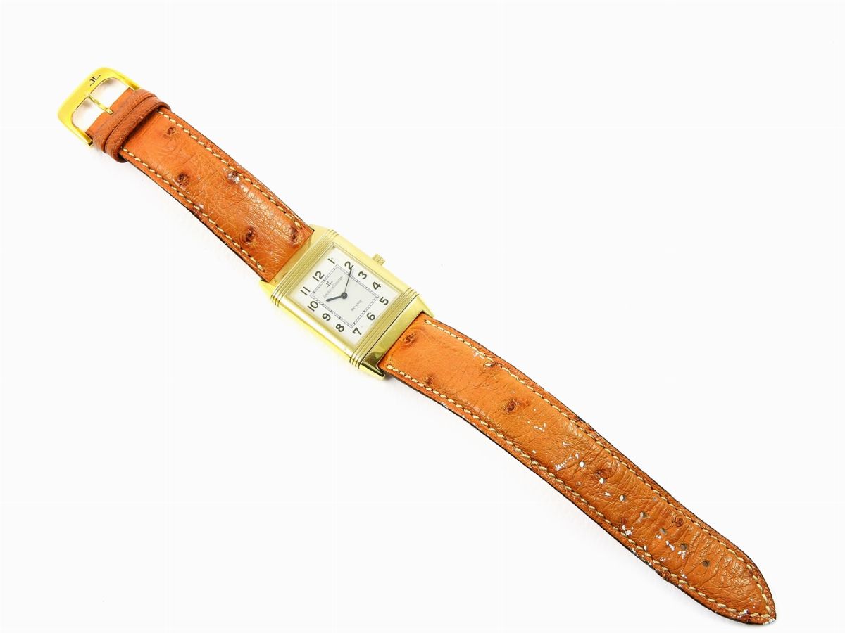 Orologio Jaeger le Coultre Reverso da Polso per Uomo in Oro Giallo