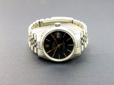 Orologio Rolex Oyster Perpetual Datejust da Polso per Uomo in Acciaio