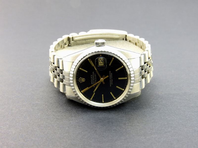 Orologio Rolex Oyster Perpetual Datejust da Polso per Uomo in Acciaio
