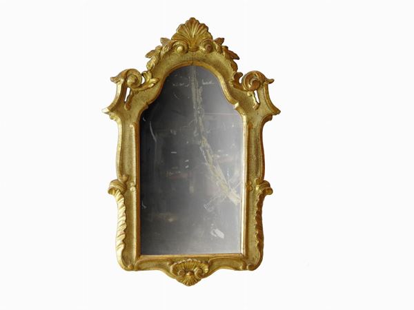 Small Giltwood Mirror  (18th Century)  - Auction The collector's house: Antique, Modern and Oriental Art - Lots: 450-673 - III - Maison Bibelot - Casa d'Aste Firenze - Milano