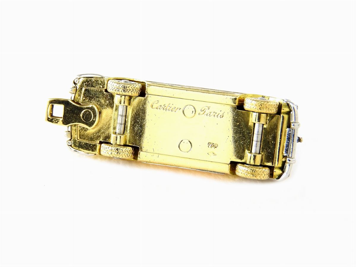 Pendente in Oro Giallo e Diamanti