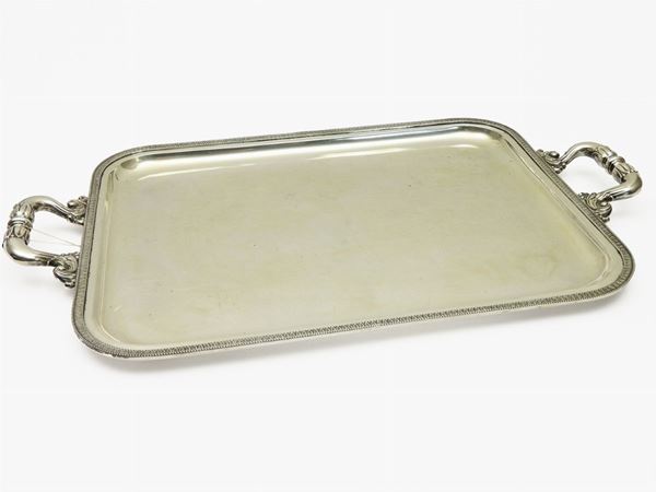 Silver Handled Tray
