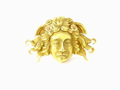 Spilla in Oro Giallo