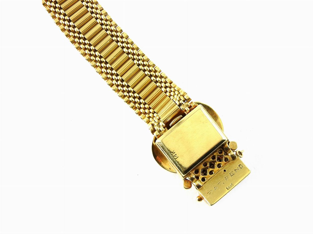 Bracciale/orologio per Donna in Oro Giallo 14 Kt