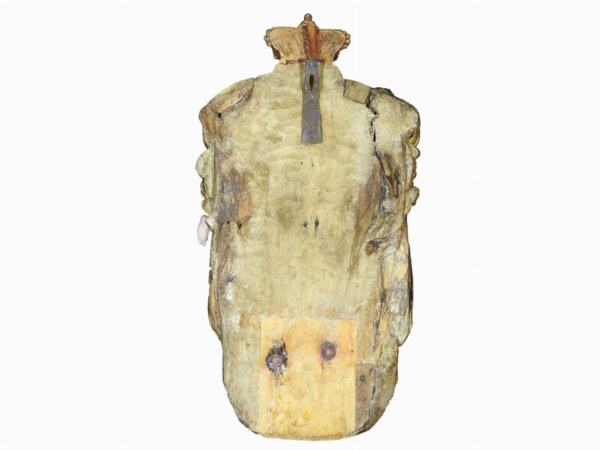 Baldacchino in Legno Dorato e Mecca e Laccato