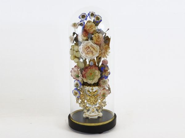 Composition with Flowers and Fruit  - Auction The collector's house: Antique, Modern and Oriental Art - Lots: 450-673 - III - Maison Bibelot - Casa d'Aste Firenze - Milano