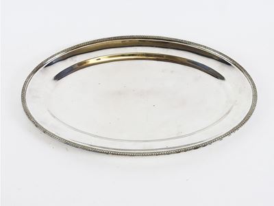 Vassoio Ovale in Argento