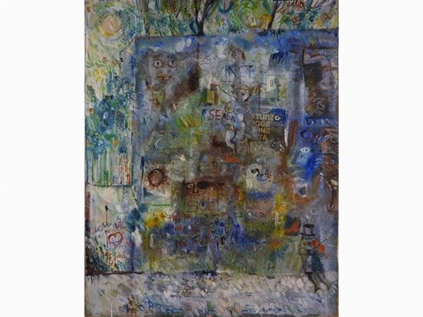 Antonio Possenti : Composition 1963  ((1933-2016))  - Auction The collector's house: Antique, Modern and Oriental Art - Lots: 700-943 - IV - Maison Bibelot - Casa d'Aste Firenze - Milano