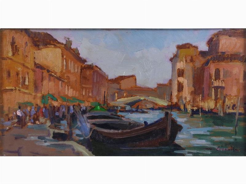 Masaniello Luschi - Venezia Canale Giacobbe 1970
