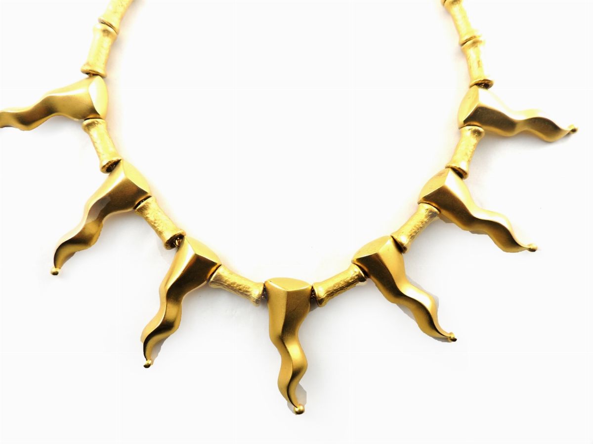 Collana Karl Lagerfeld in Metallo Dorato