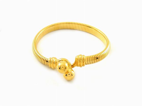 Bijoux Cascio Goldtone metal bracelet