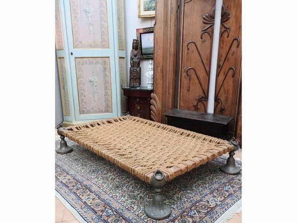 A Traditional 'Charpoy' Bed
